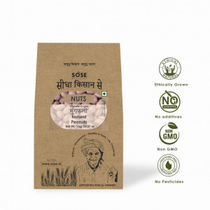 Sidha Kisan Se Natural Peanuts (moongfali) 1kg