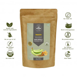 So Good Natural Magic Masala Banana Chips 100gm