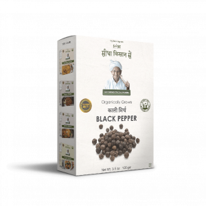 Sidha Kisan Se Natural Black Pepper Whole (kali Mirch) 100gm