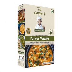 Sidha Kisan Se Natural Paneer Masala 100gm