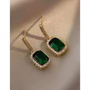 Emerald Stud Earrings