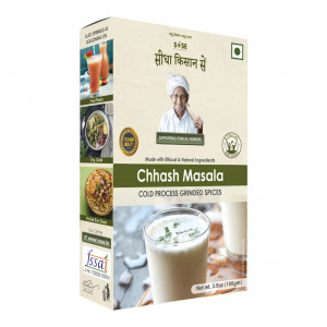 Sidha Kisan Se Natural Chhash Masala 100gm