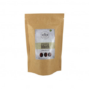 CO FEE CO Organic Coffee Robusta Roasted Beans 150g