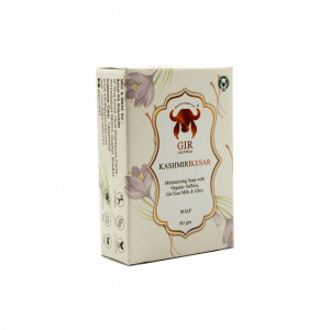 GIR Kashmiri Kesar and Milk Herbal Soap 80g