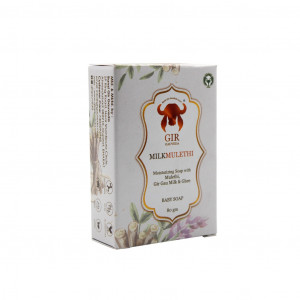 GIR Milk and Mulethi Herbal Soap 80g