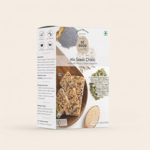 So Good Natural Handmade Mix Seeds Chikki 250gm