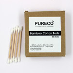 Pureco Bamboo Cotton Buds 80 Stick