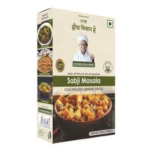 Sidha Kisan Se Natural Sabji Masala 100gm