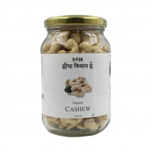 Sidha Kisan Se Organic Cashew 250gm