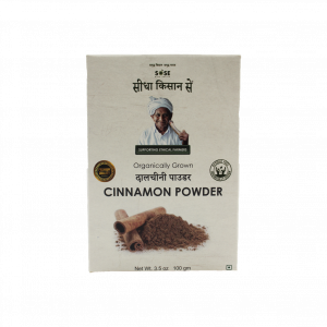 Sidha Kisan Se Organic Cinnamon Powder (Dalchini) 100gm