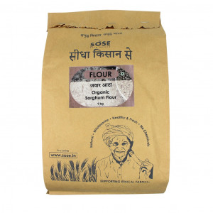 Sidha Kisan Se Organic Sorghum Flour (Jwar Atta) 1kg