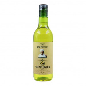 Sidha Kisan Se Organic Sunflower Oil (Surajmukhi Tel) 1ltr