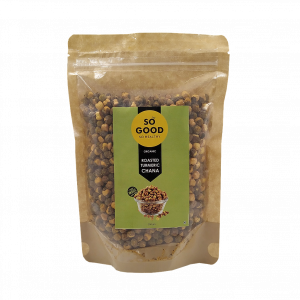 SO GOOD Organic Roasted Turmeric Chana 250gm