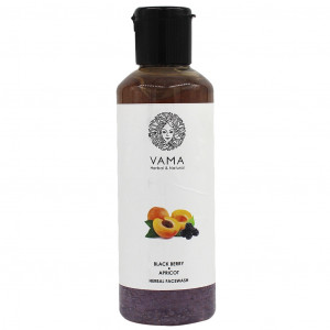 VAMA Herbal BlackBerry Apricot Facewash 210ml