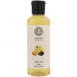 VAMA Herbal Lemon Rose Honey Facewash 210ml