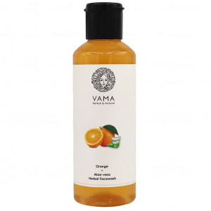 VAMA Herbal Orange Aloevera Facewash 210ml