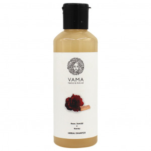 VAMA Herbal Rose Sandal Honey Shampoo 210ml