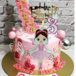 We serve a delicious cake with extra love.